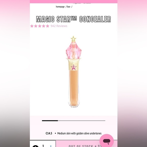 NEW in the BOX JEFFREE STAR MAGIC STAR Concealer - Picture 5 of 9